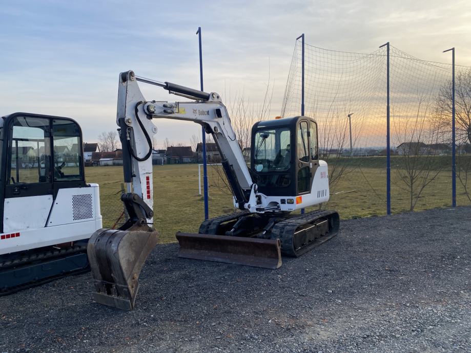 Mini-Pelle Bobcat 337 – 2009 – 5T, Robuste, Équipée, Révisée