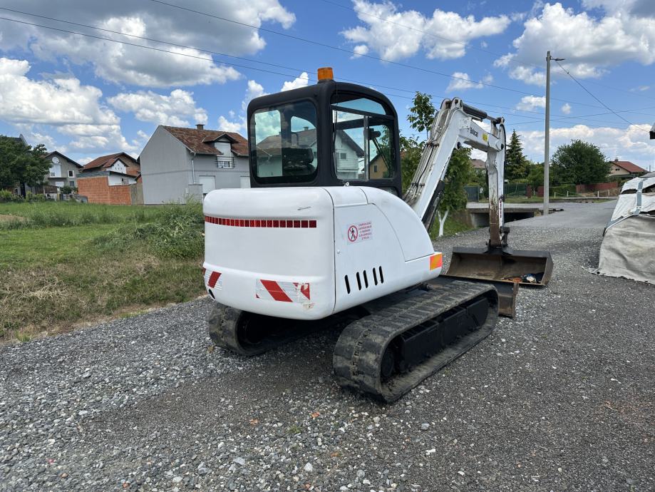 Mini-Pelle Bobcat 337 – 2009 – 5T, Robuste, Équipée, Révisée