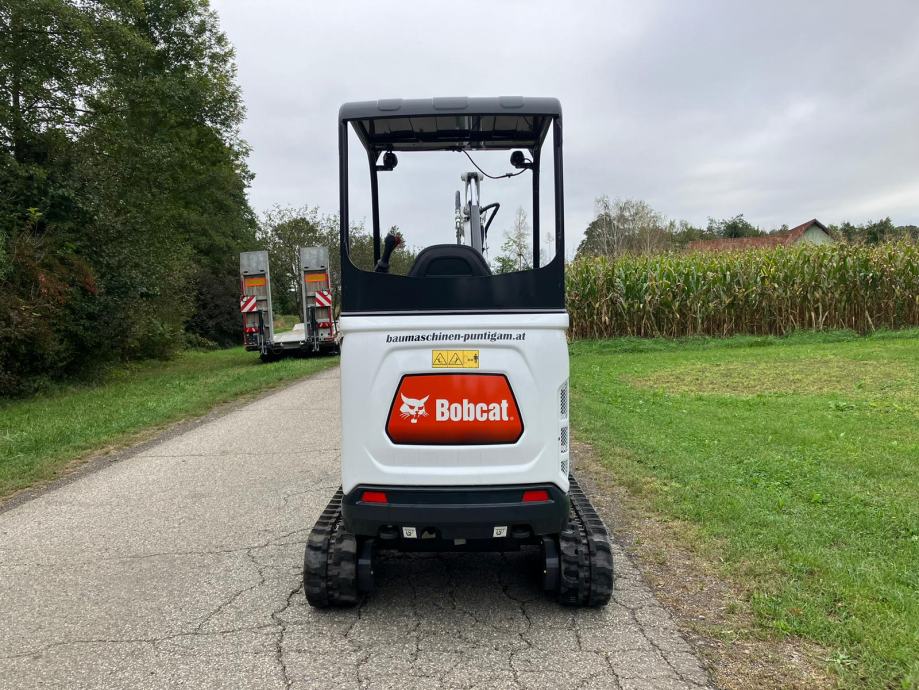 Mini-Pelle Bobcat E17 – 2022 – 1,7T – Compacte, Réglable, 3 Godets
