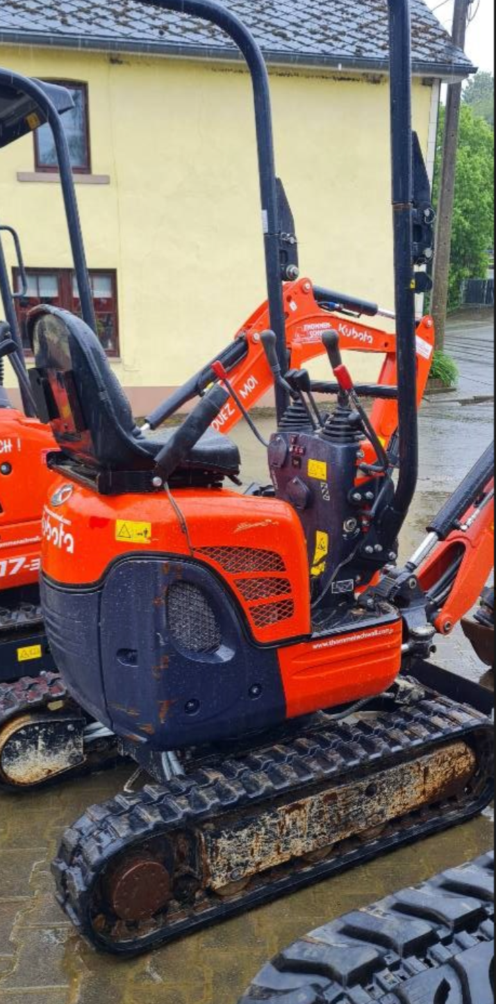 Mini-Pelle Kubota U10-3 (2021) – Compacte, Démonstration, Seulement 500 h