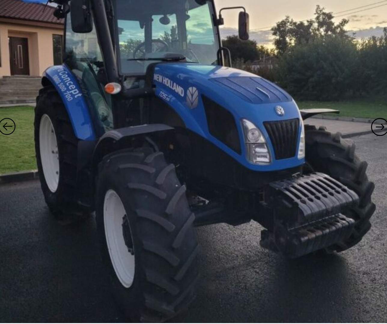 Équipement agricole New Holland TD5.95 – 2017 – 95 ch