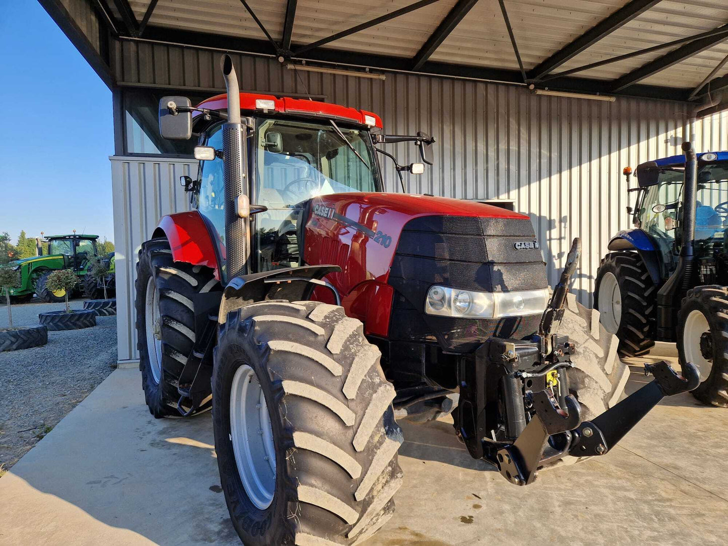 Équipement agricole CASE IH PUMA 210 – 2008 – 210 ch – Occasion