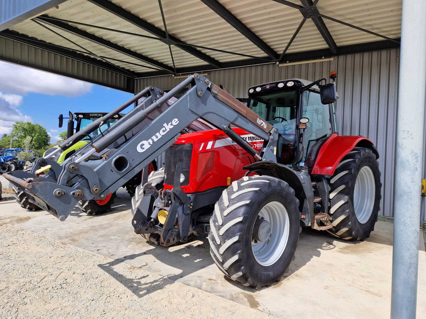 Équipement agricole Massey Ferguson 7495 DYNA VT – 2010 – 200 ch – Occasion