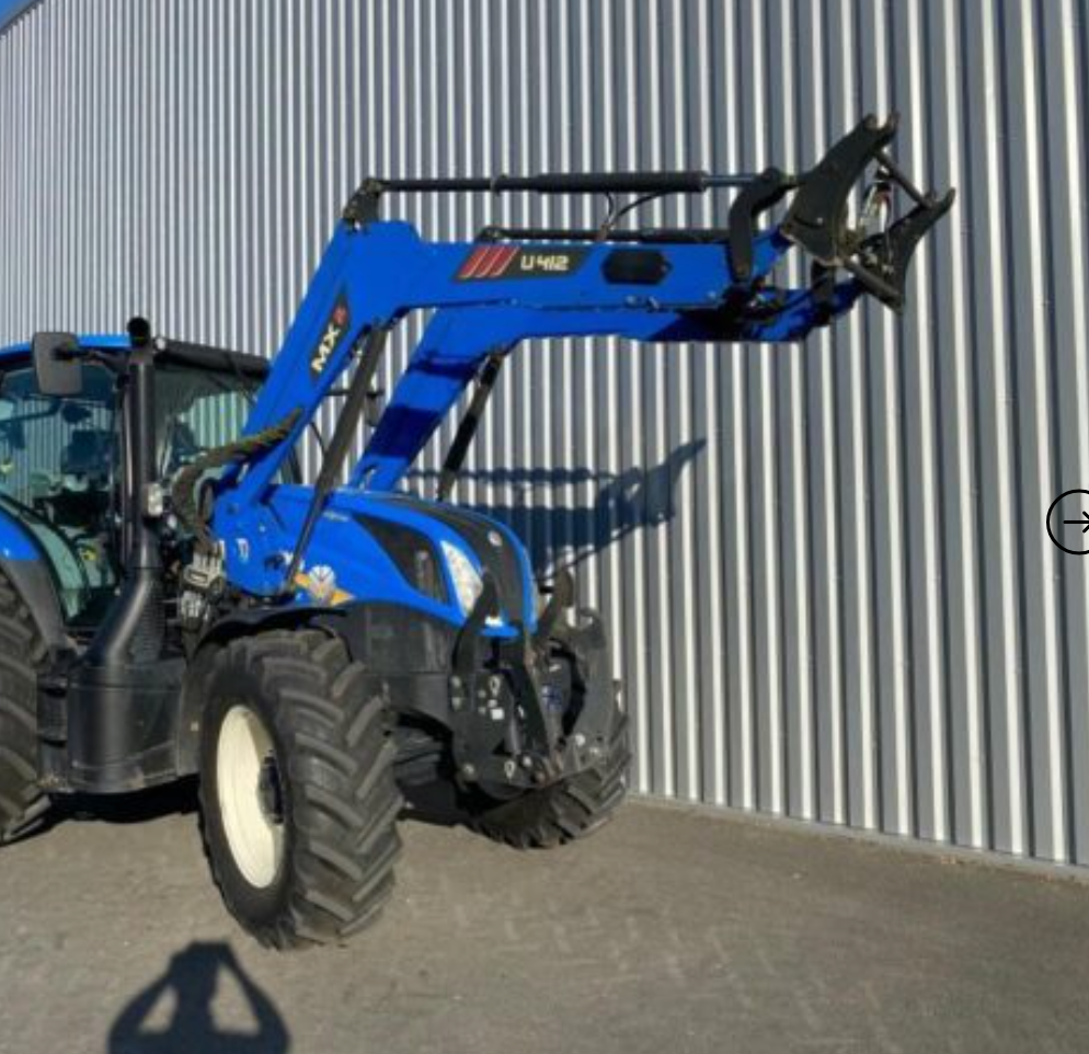 Équipement agricole New Holland T6.155 – 2017 – 125ch nominal – 4 736h