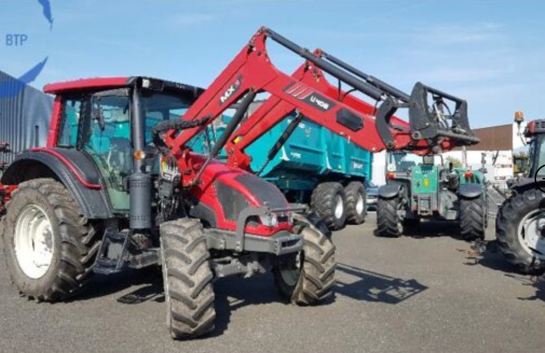Équipement agricole Valtra N103 – 2016 – 100ch – 2 473h