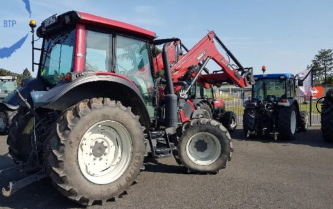 Équipement agricole Valtra N103 – 2016 – 100ch – 2 473h