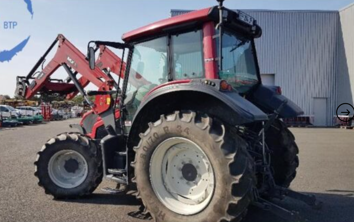 Équipement agricole Valtra N103 – 2016 – 100ch – 2 473h