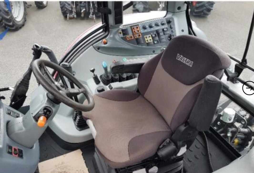 Équipement agricole Valtra N123 – 2015 – 125ch – 5 511h