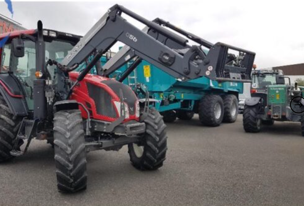 Équipement agricole Valtra N123 – 2015 – 125ch – 5 511h
