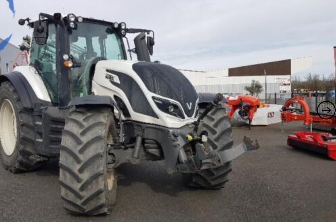 Équipement agricole Valtra T174 – 2020 – 174ch – 2 577h