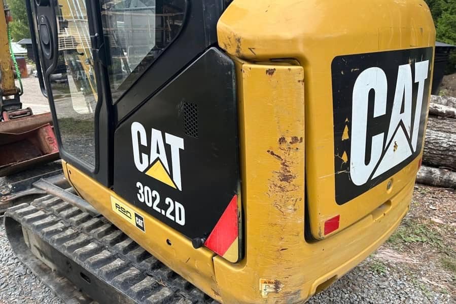 Équipement compact CAT 302.2D 2015 2,15t 1939h