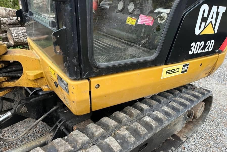 Équipement compact CAT 302.2D 2015 2,15t 1939h