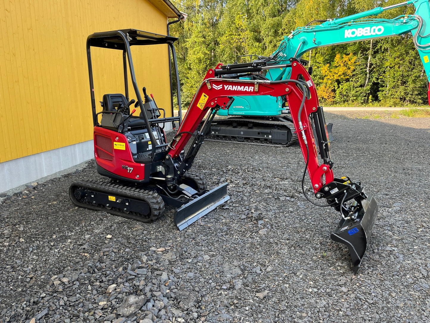 Équipement compact Yanmar Vio17 2023 1,75t 5h