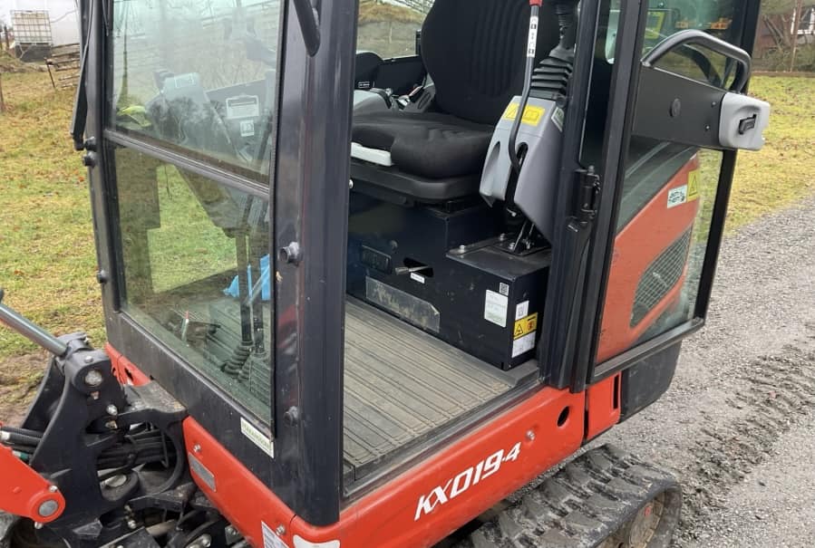 Mini-pelle Kubota KX019 – 2022 – 1780 kg