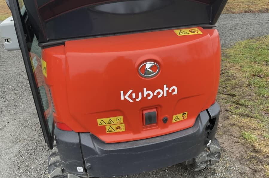 Mini-pelle Kubota KX019 – 2022 – 1780 kg