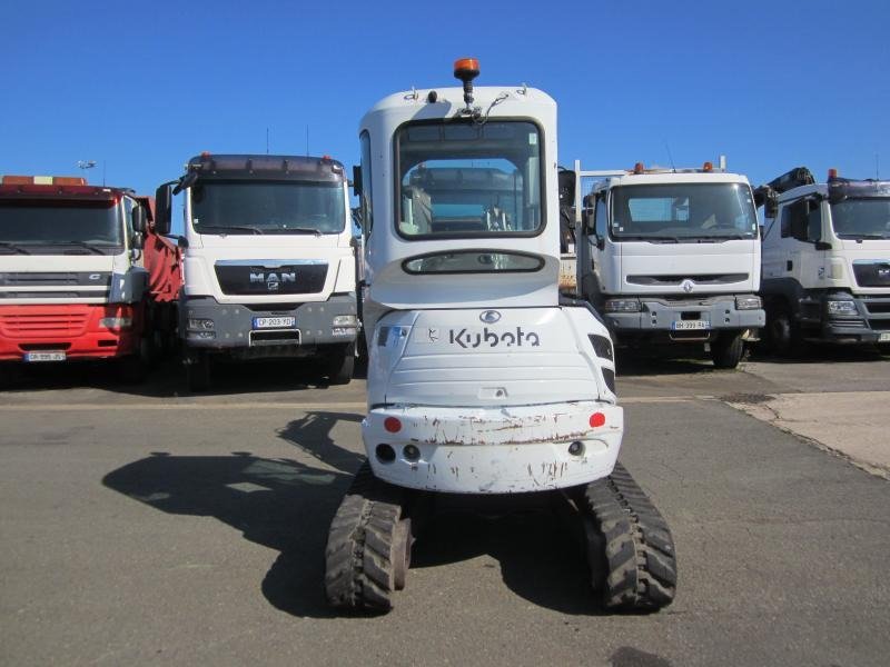 Mini-Pelle Kubota U25-3 – 2005 – 2,6T – Révisée, 3 Godets, Prête à Travailler