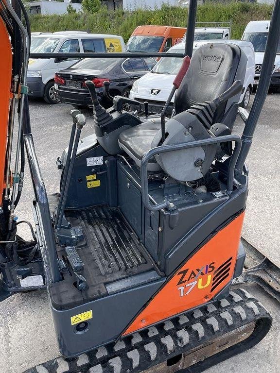 Mini-Pelle Hitachi ZX 17U-2 – 2013 – 1,8T – Révisée, Équipée, Prête à Travailler