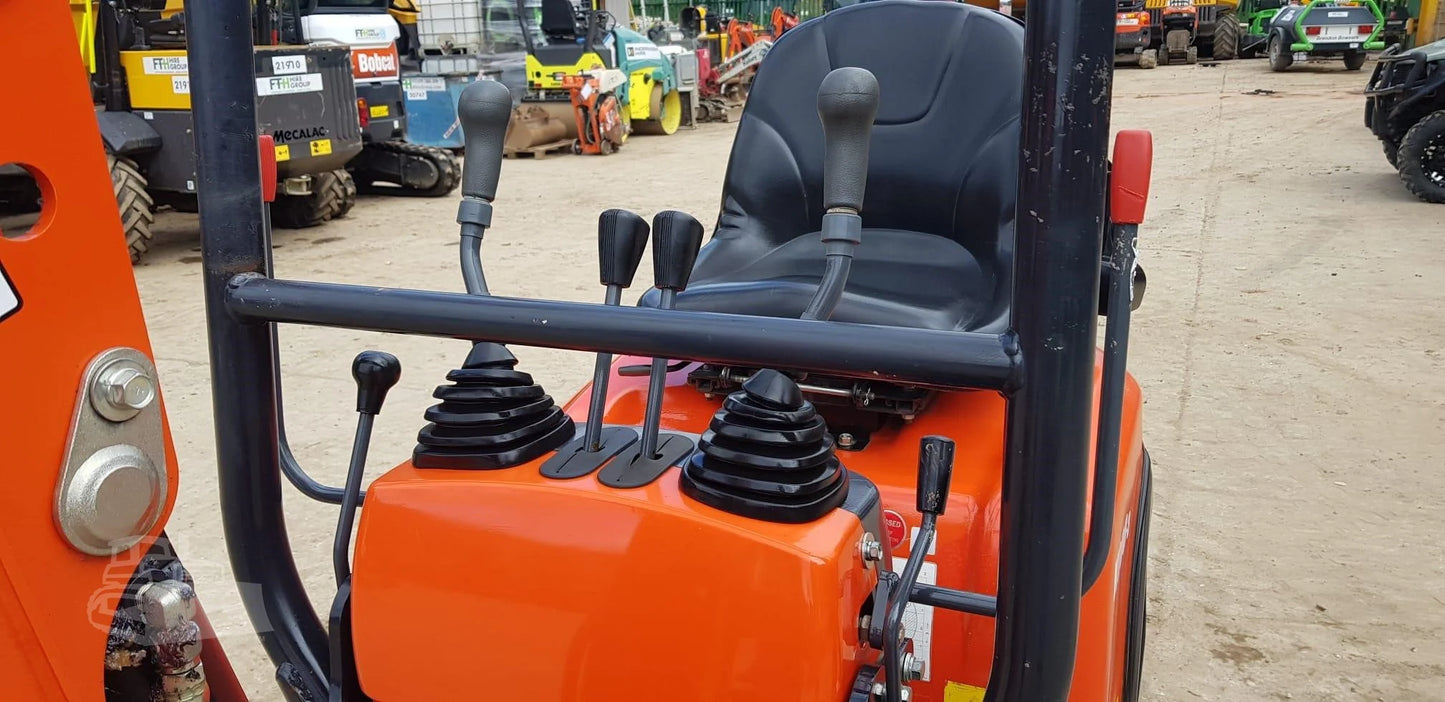 Mini-Pelle Kubota K008-3 – 2021 – Ultra-compacte, fiable, prête à l’emploi