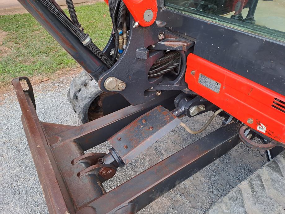 Mini-Pelle Kubota U27-4 – 2017 – 2,7T – Révisée, Cabine Chauffée, 3 Godets
