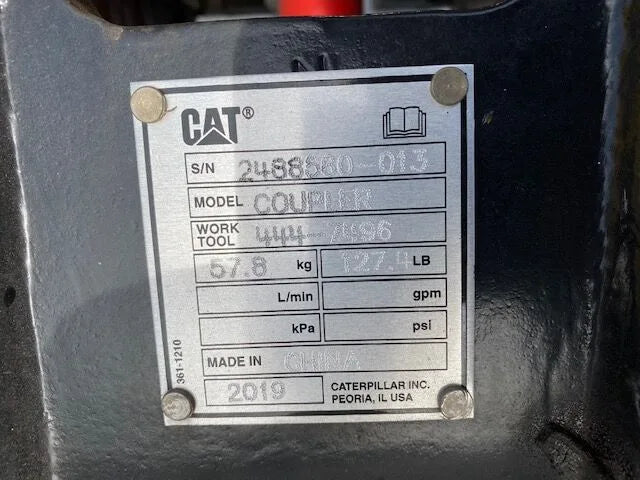 Mini-Pelle Caterpillar 305ECR – 2019 – 5T – Neuve, Cabine Clim, 5h d’utilisation