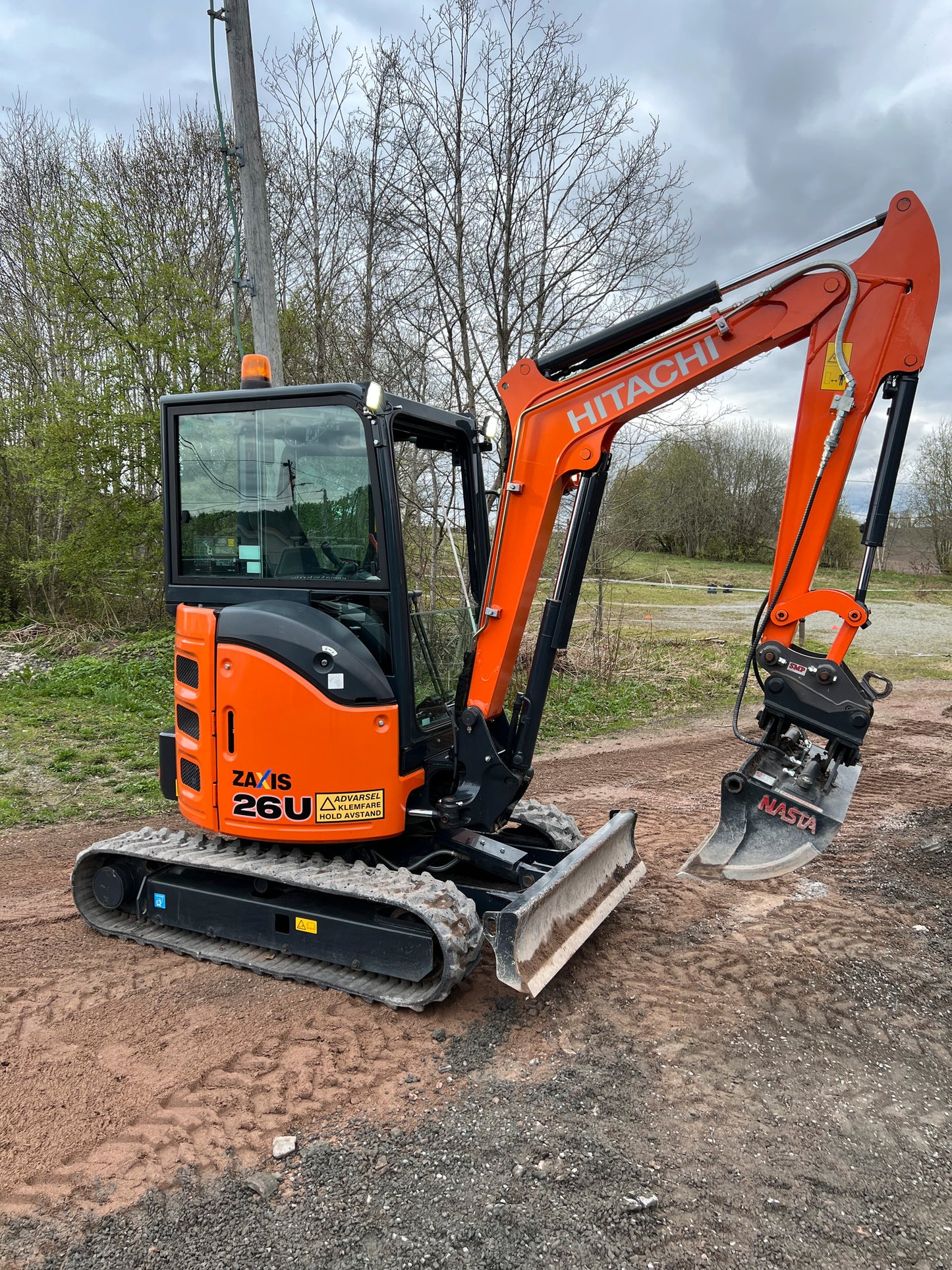 Mini pelle Hitachi ZX26U 5 2019 2,6t 80h