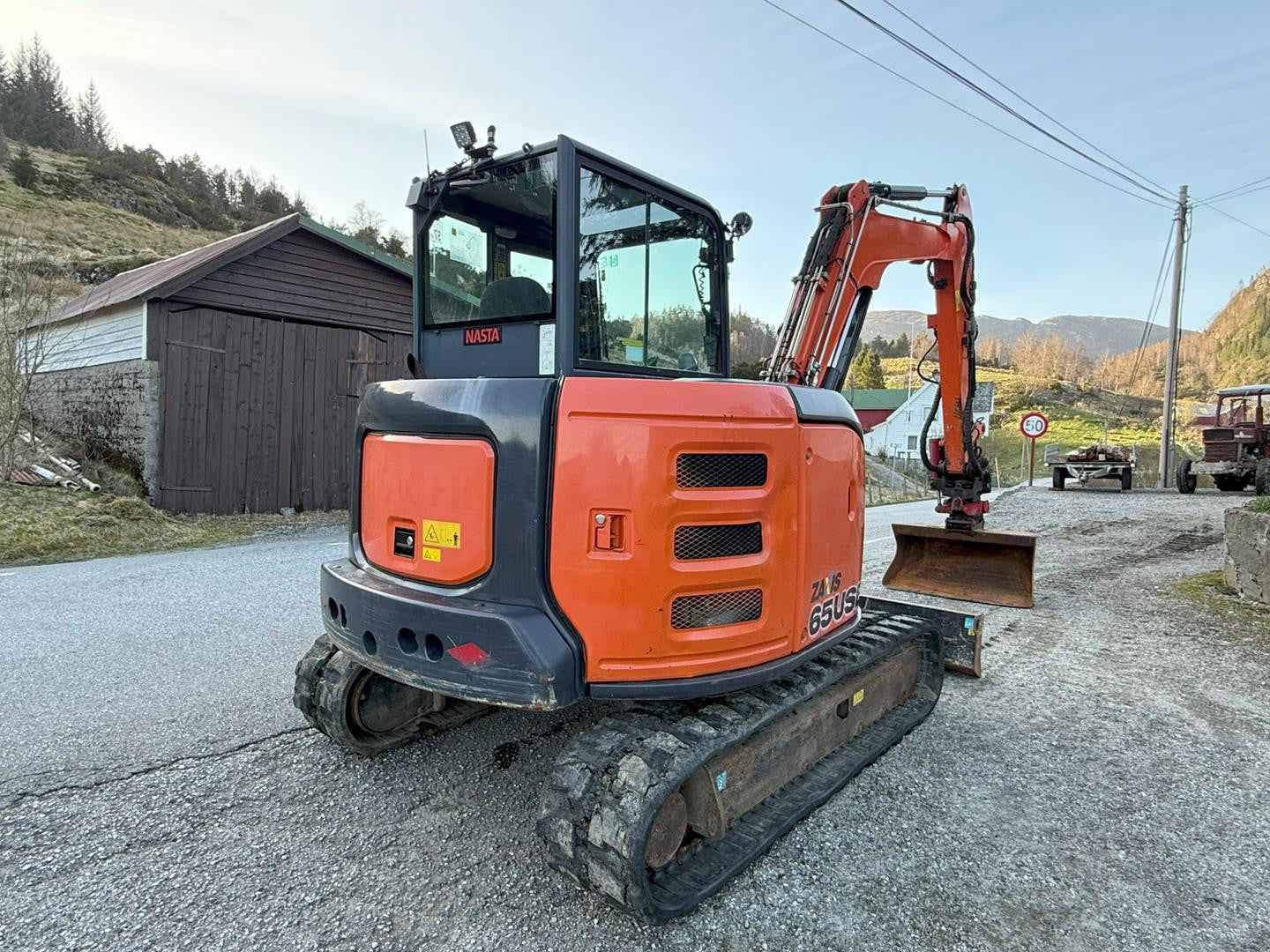 Mini pelle Hitachi ZX65USB 5A 2016 6,5t 4050h