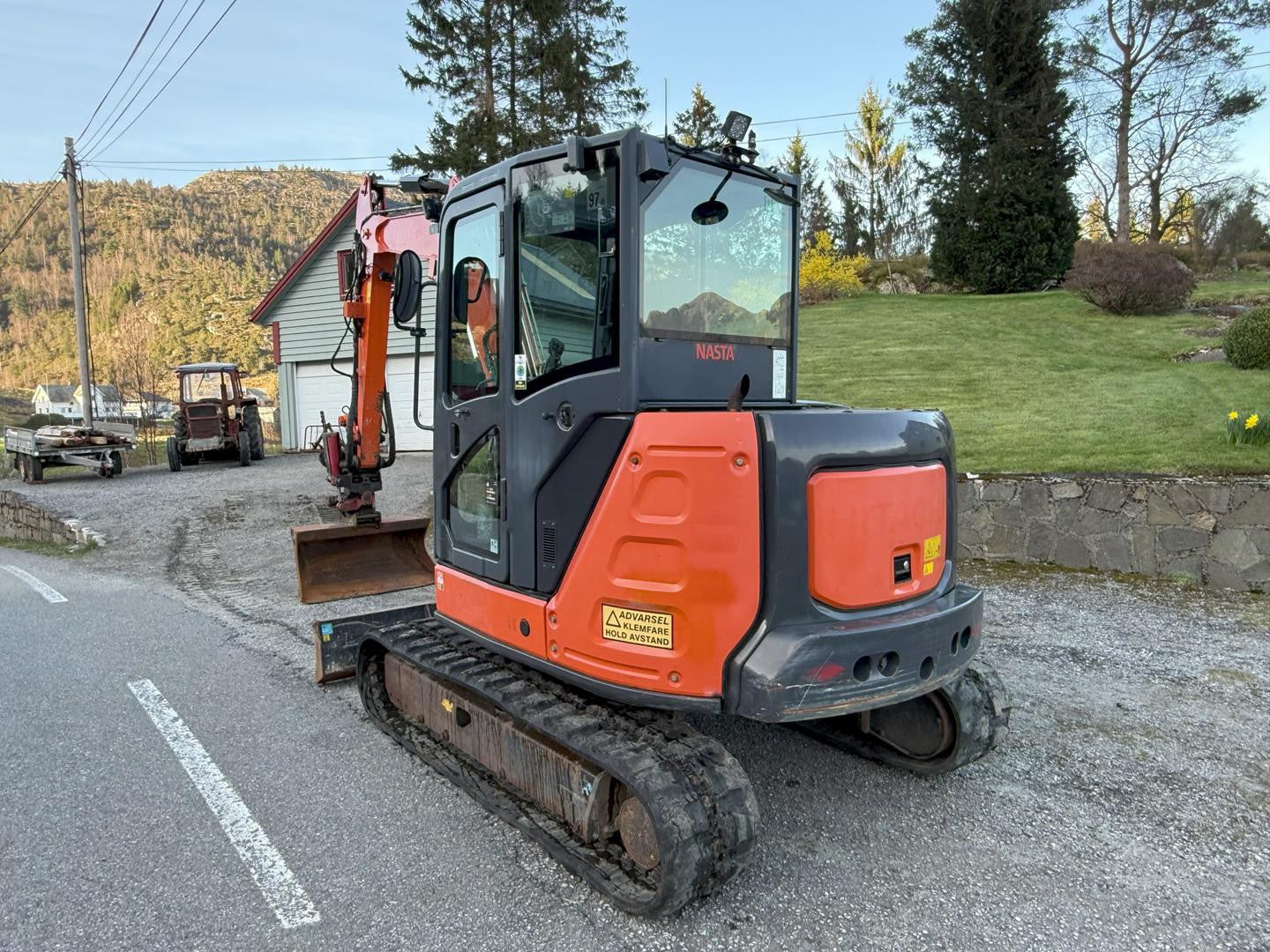 Mini pelle Hitachi ZX65USB 5A 2016 6,5t 4050h