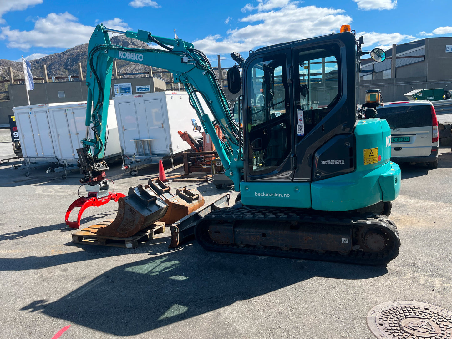Mini pelle Kobelco SK58SRX 2022 5,3t 490h