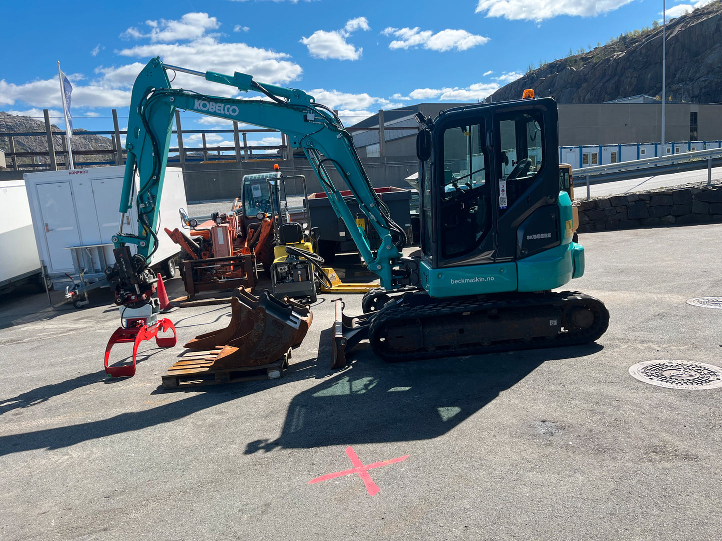 Mini pelle Kobelco SK58SRX 2022 5,3t 490h