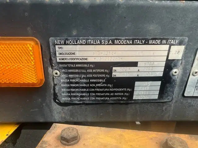 Tracteur Agricole New Holland TL90 – 2001 – 90 CV – 13 168 h