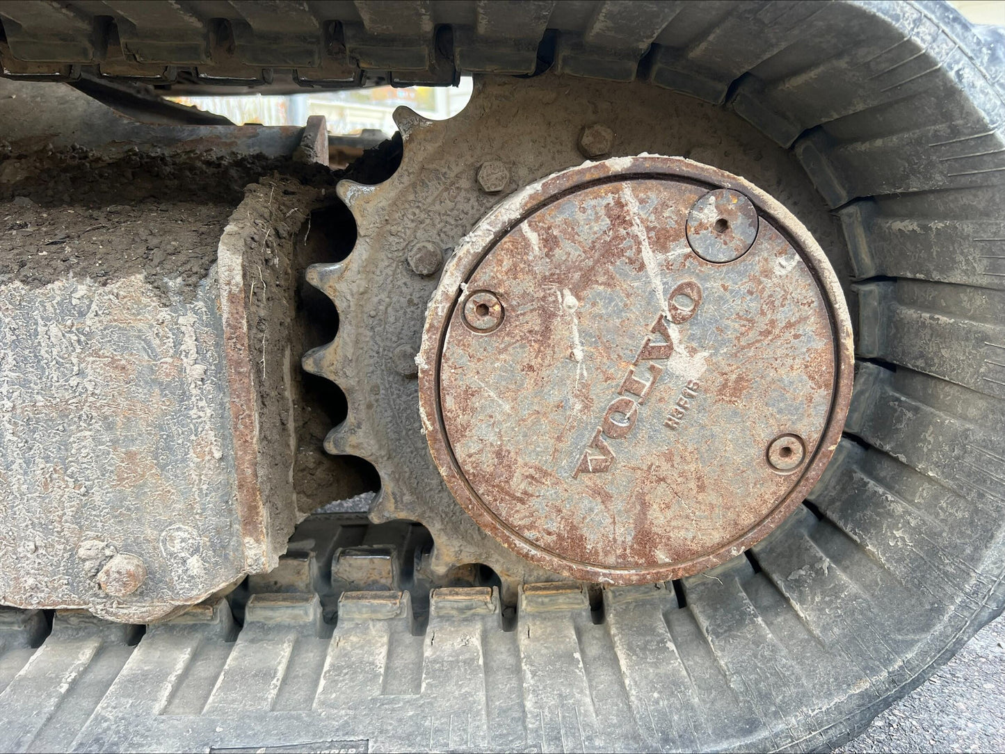 Unité de travail Volvo ECR58D 2014 5,8t 4160h