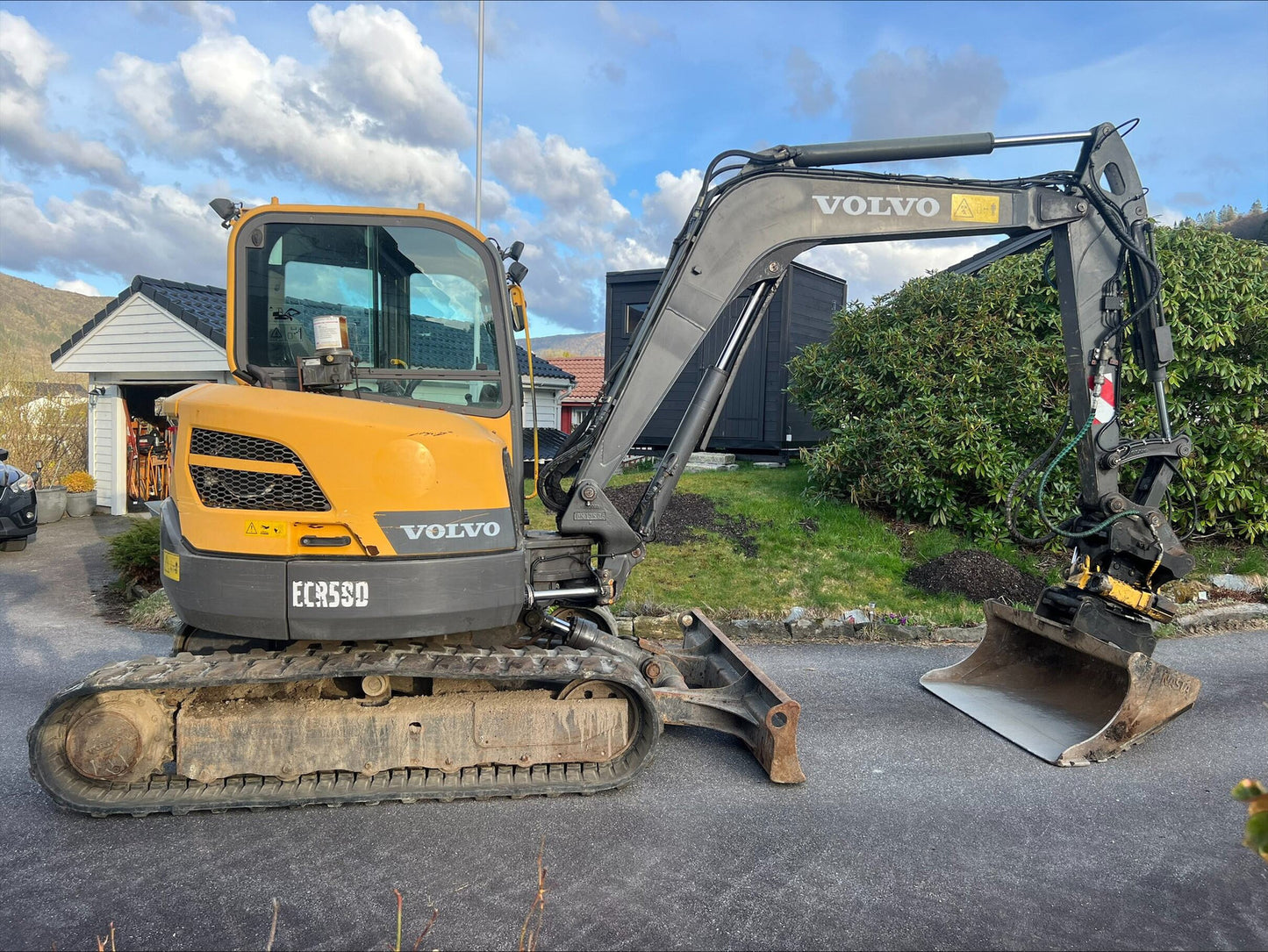 Unité de travail Volvo ECR58D 2014 5,8t 4160h