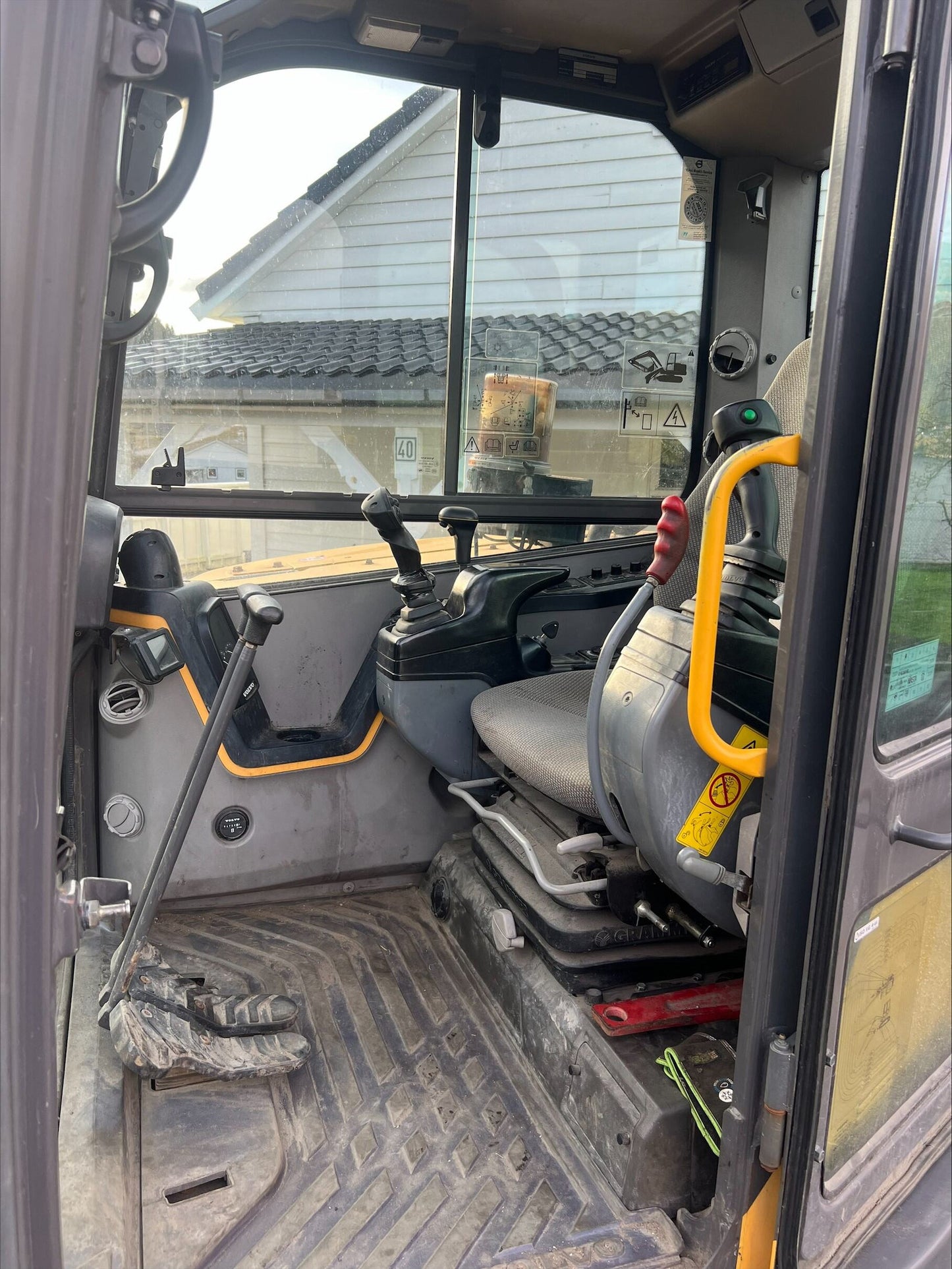 Unité de travail Volvo ECR58D 2014 5,8t 4160h