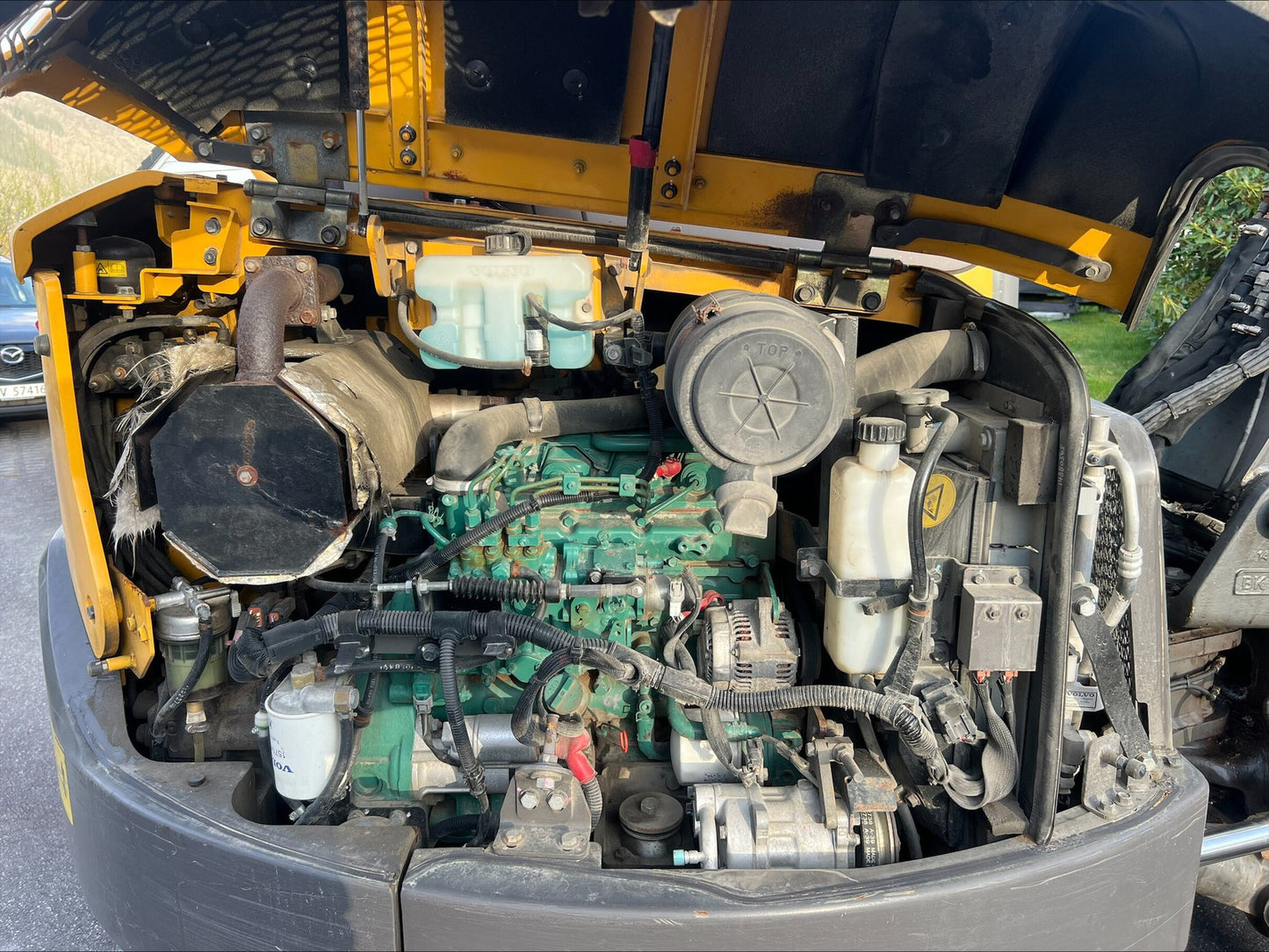 Unité de travail Volvo ECR58D 2014 5,8t 4160h