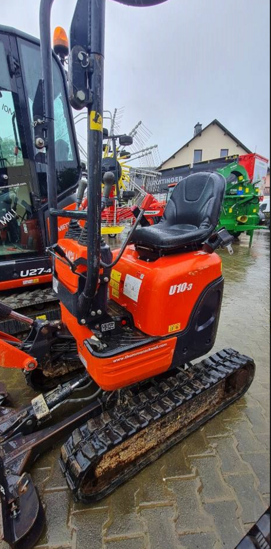 Mini-Pelle Kubota U10-3 (2021) – Compacte, Démonstration, Seulement 500 h