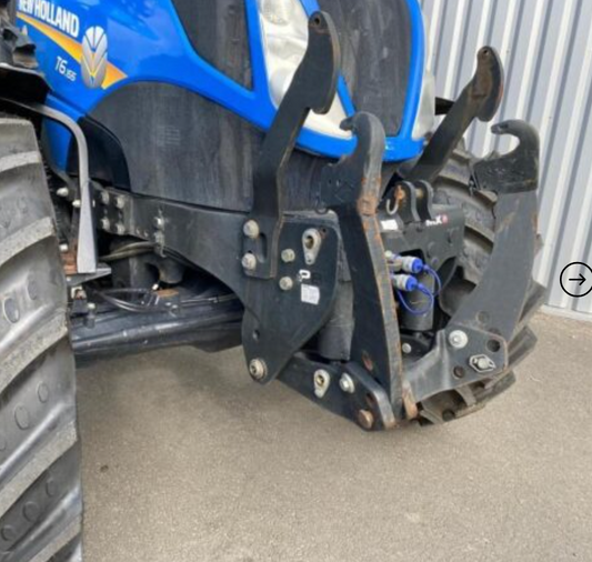Équipement agricole New Holland T6.155 – 2017 – 125ch nominal – 4 736h