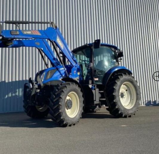 Équipement agricole New Holland T6.155 – 2017 – 125ch nominal – 4 736h