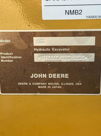 John Deere 60G – 2018