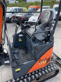 Mini-Pelle Hitachi ZX 17U-2 – 2013 – 1,8T – Révisée, Équipée, Prête à Travailler