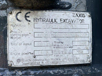 Mini-Pelle Hitachi ZX 17U-2 – 2013 – 1,8T – Révisée, Équipée, Prête à Travailler