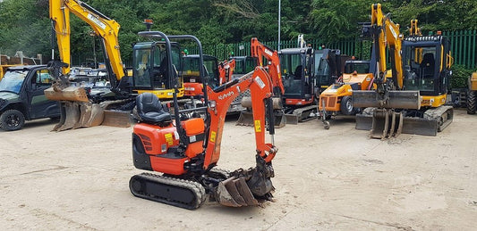 Mini-Pelle Kubota K008-3 – 2021 – Ultra-compacte, fiable, prête à l’emploi