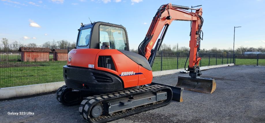 Equipement compact Kubota KX080-3 – 2012