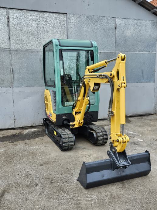 Mini-Pelle Yanmar SV15 – 2013 – 1,58T – Révisée, Cabine Chauffée, Garantie