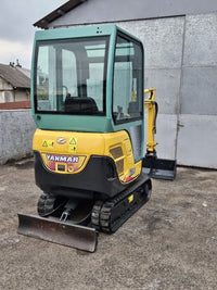 Mini-Pelle Yanmar SV15 – 2013 – 1,58T – Révisée, Cabine Chauffée, Garantie
