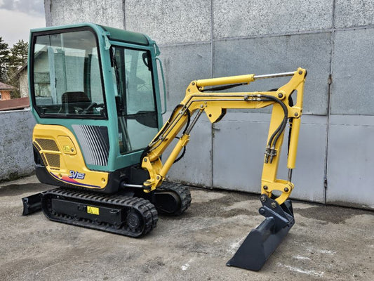 Mini-Pelle Yanmar SV15 – 2013 – 1,58T – Révisée, Cabine Chauffée, Garantie
