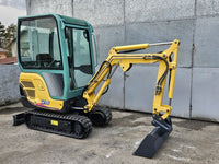 Mini-Pelle Yanmar SV15 – 2013 – 1,58T – Révisée, Cabine Chauffée, Garantie