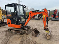 Mini-Pelle Hitachi ZX 19 U-5 – 2018 – Compacte, Fiable, Équipée