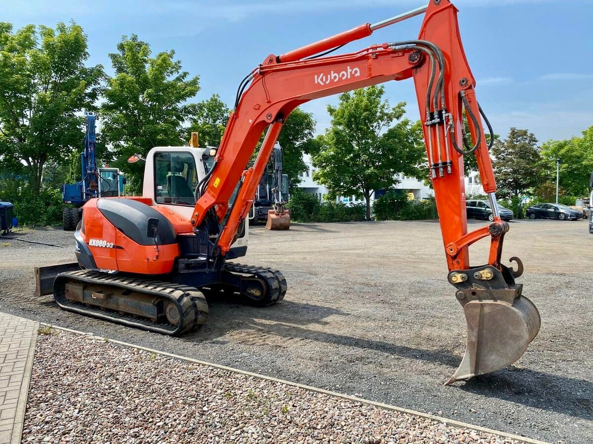 Equipement compact Kubota KX080-3 – 2012