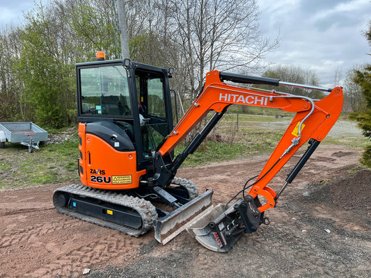 Mini pelle Hitachi ZX26U 5 2019 2,6t 80h