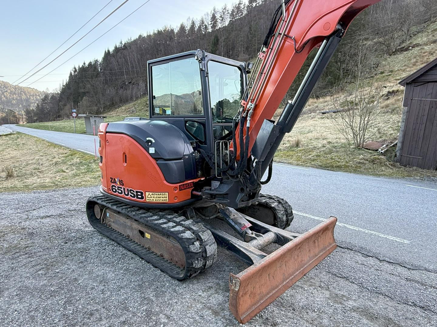 Mini pelle Hitachi ZX65USB 5A 2016 6,5t 4050h